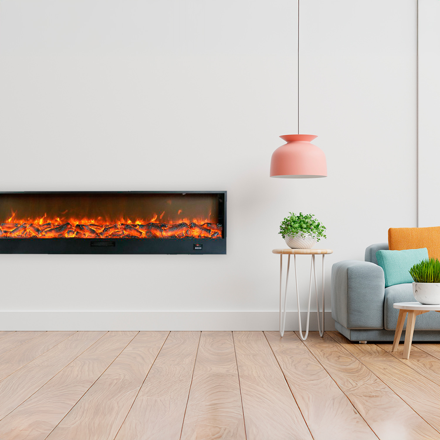 CAMINETTO-ETNA-300-5 - Fuego Effect Electric Fireplaces Italian Design