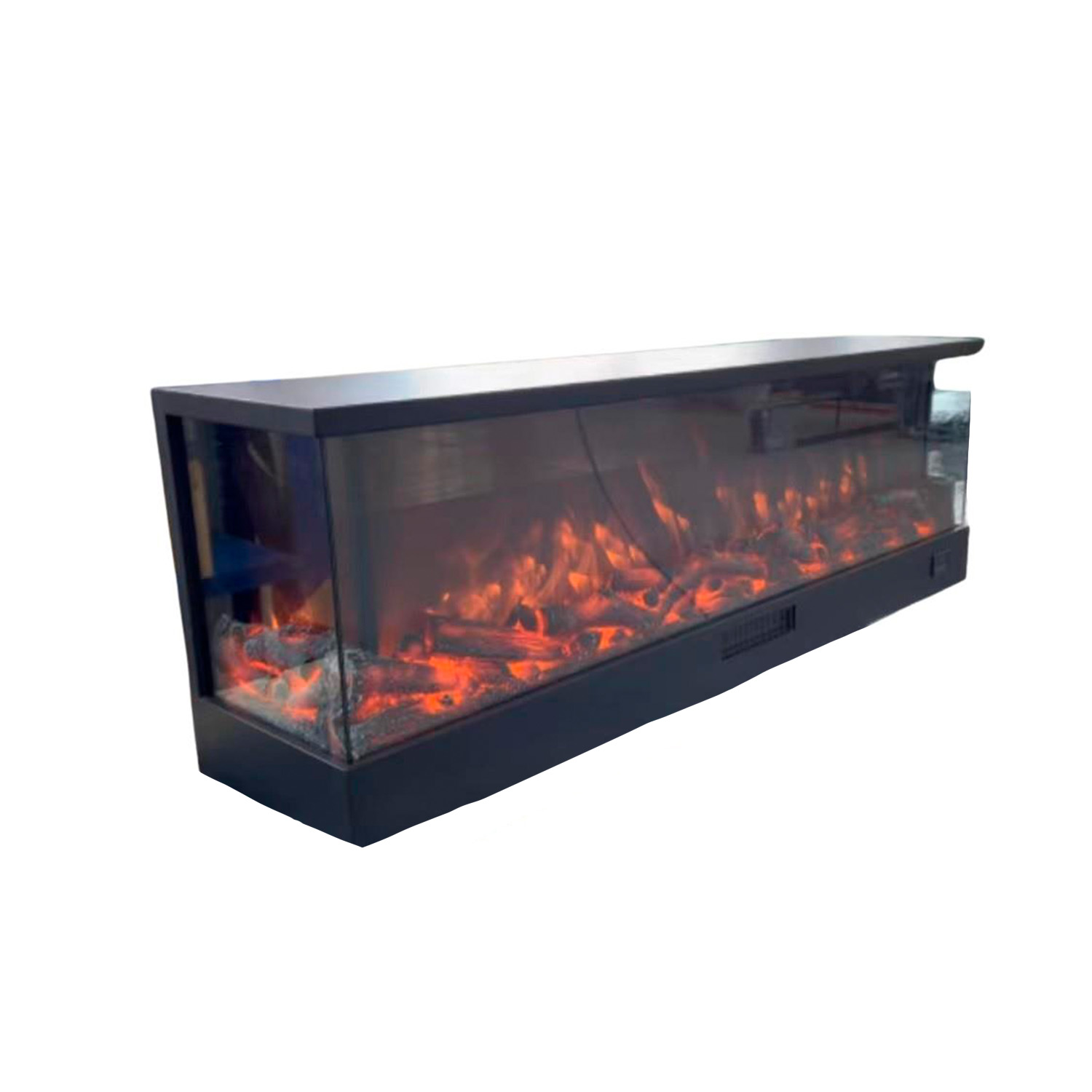 CAMINETTO-ISARCO-150-2 - Fuego Effect Electric Fireplaces Italian Design