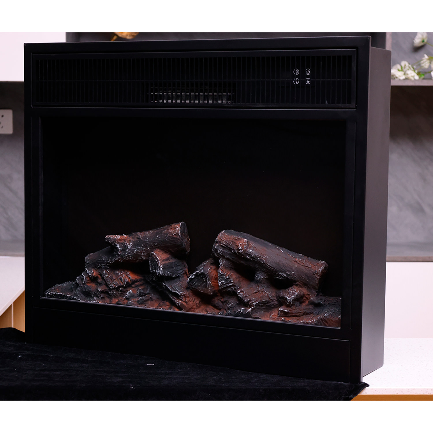 CAMINETTO-PANAREA-5 - Fuego Effect Electric Fireplaces Italian Design