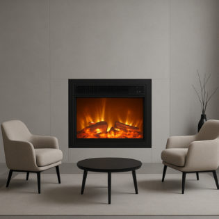 CAMINETTO-PANAREA-ambientata - Fuego Effect Electric Fireplaces Italian Design