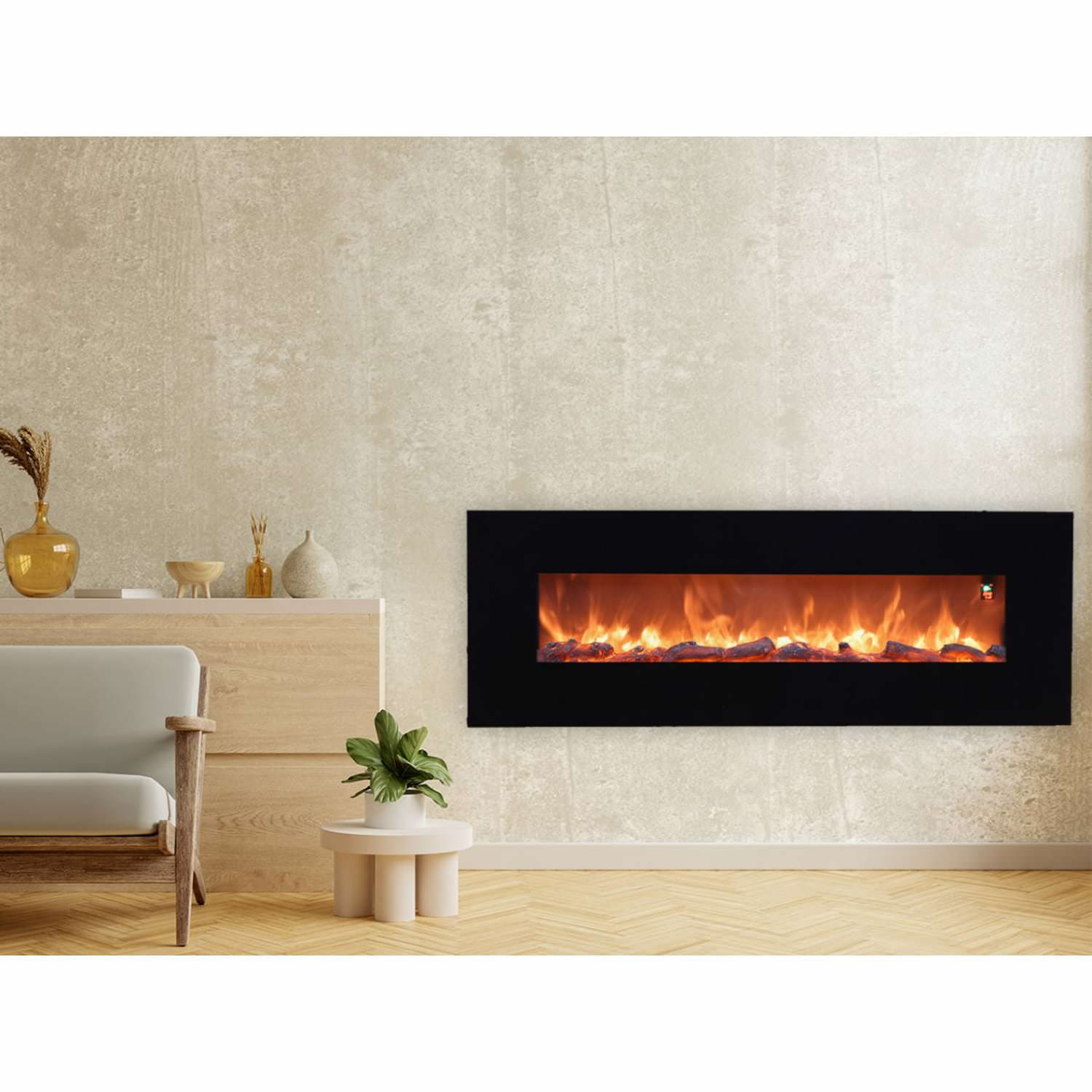 CAMINETTO-PARETE-APRICA-5 - Fuego Effect Electric Fireplaces Italian Design
