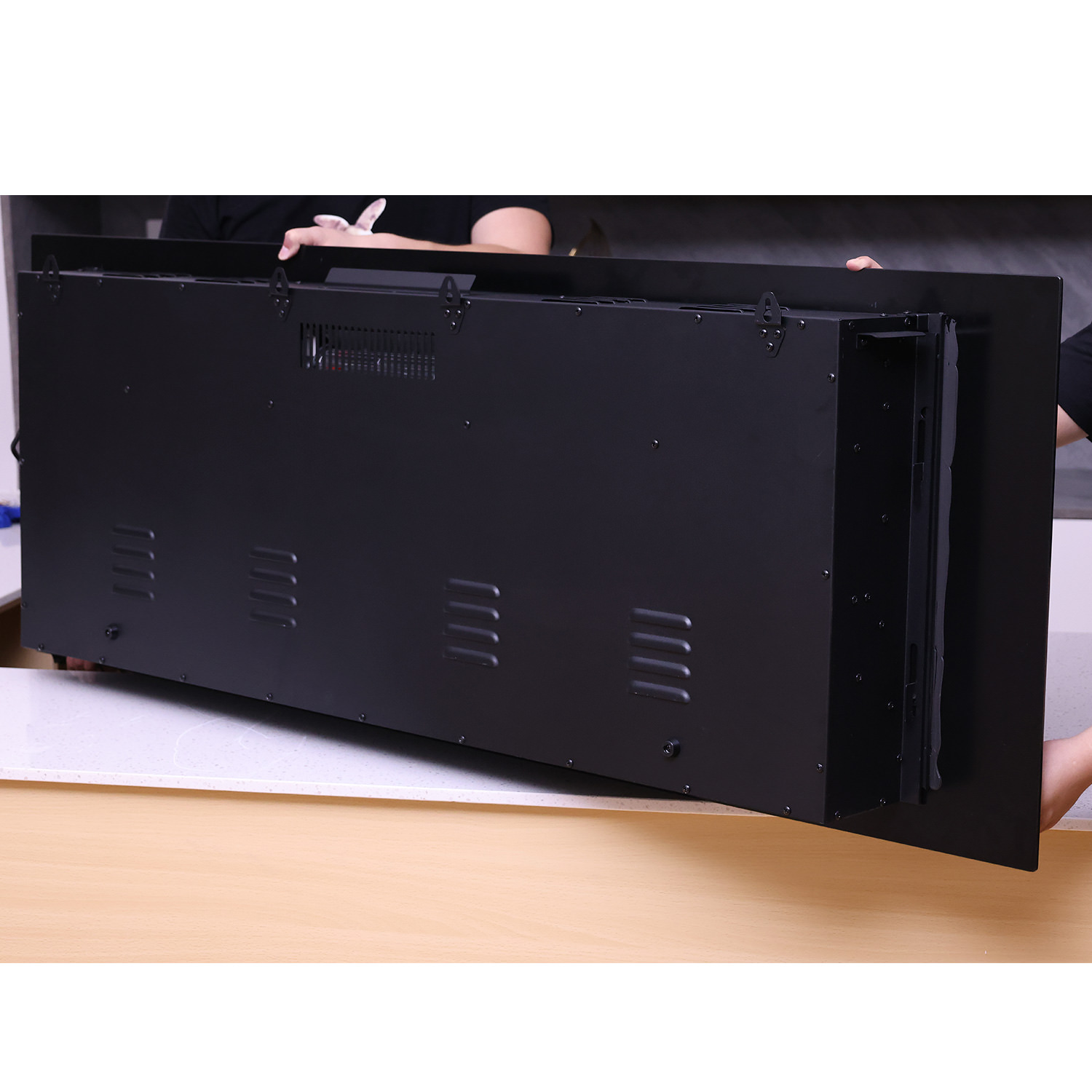 CAMINETTO-PARETE-APRICA-7 - Fuego Effect Electric Fireplaces Italian Design