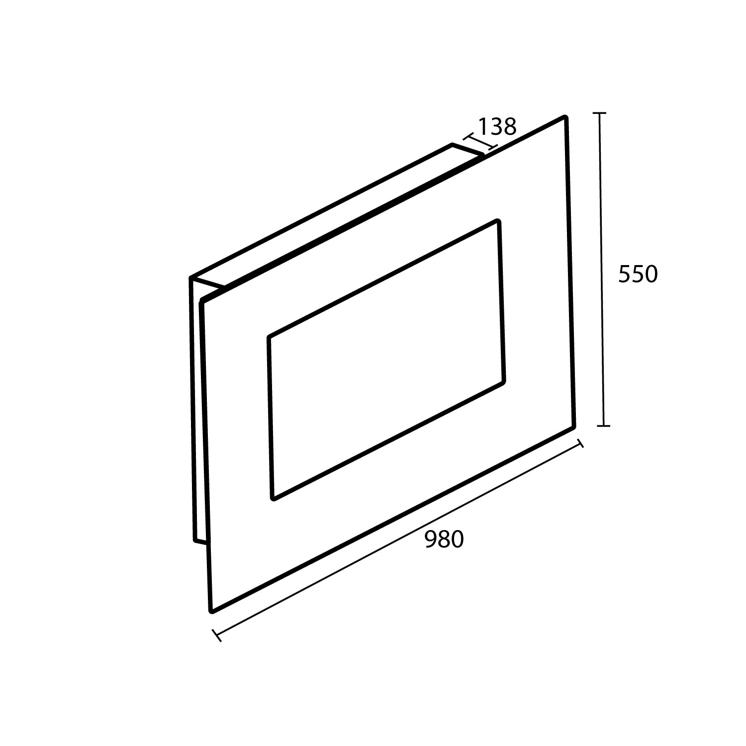 CAMINETTO-PARETE-MONTE-BIANCO - Fuego Effect Electric Fireplaces Italian Design