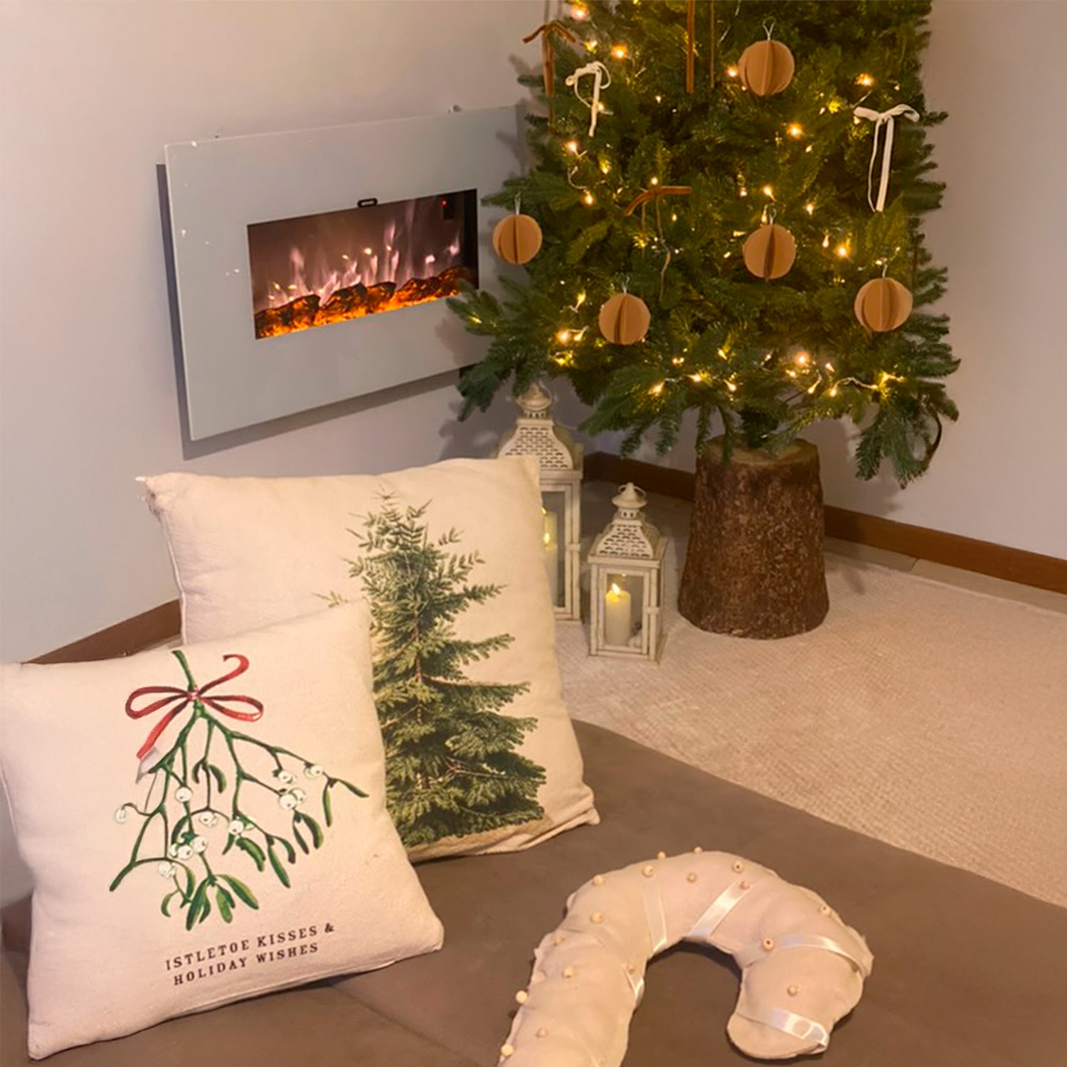 CAMINETTO-PARETE-MONTE-BIANCO-5 - Fuego Effect Electric Fireplaces Italian Design