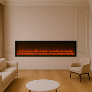 CAMINETTO-VESUVIO-200-ambientata - Fuego Effect Electric Fireplaces Italian Design