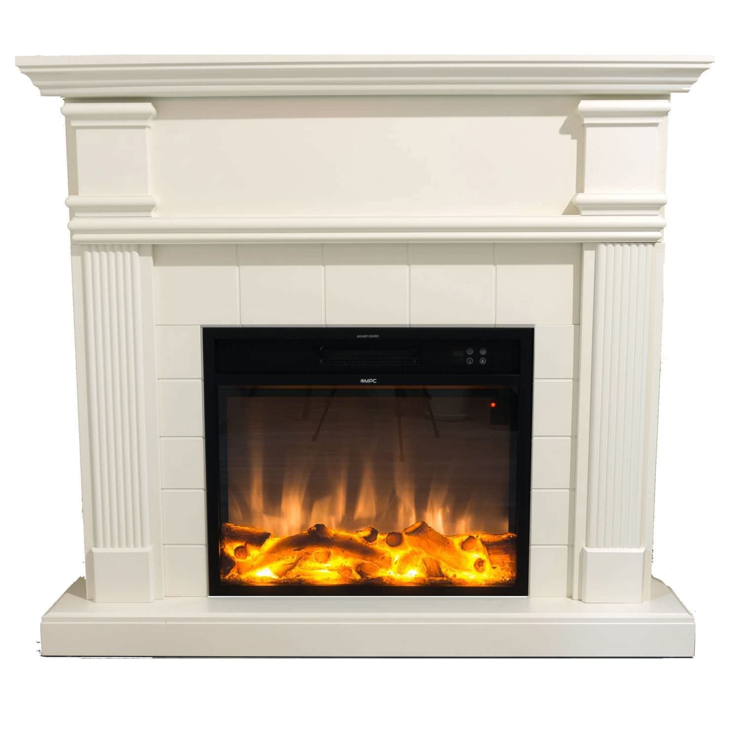 CAMINO-CALDERA-BIANCO - Fuego Effect Electric Fireplaces Italian Design