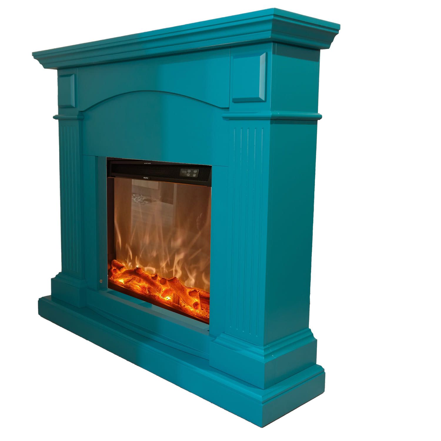 Electric Fireplace with Realistic LED Flame Effect Electric Fireplace With Led Effect