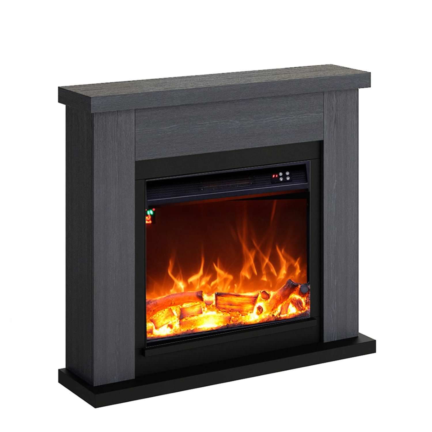 Complete Electricgrey Fireplace